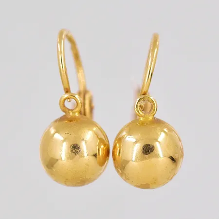 Örhängen längd 15,2mm Ø 7mm 18K Vikt: 1,7 g