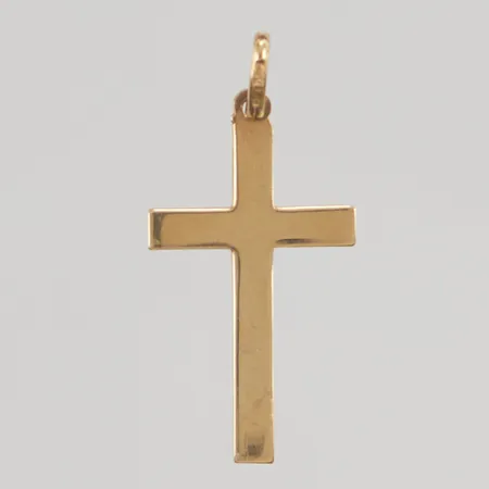 Hänge Kors 16x30mm 18K 1,4g.