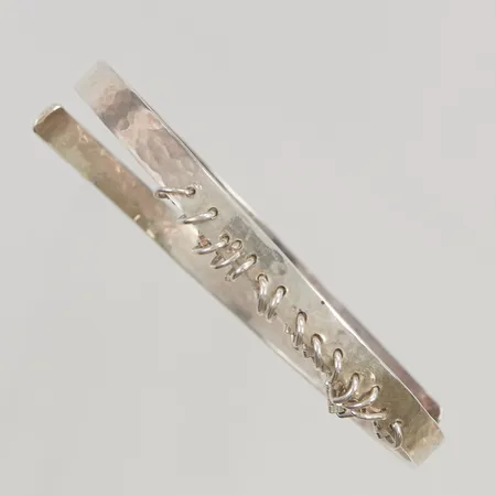 Armring öppen ca 70x60mm 925/1000 Silver 38,9g.