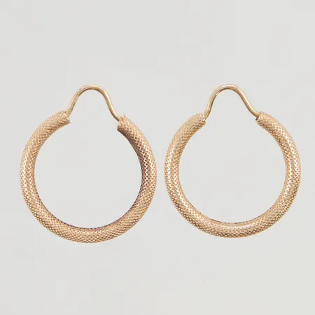 Örhängen 22mm 18K 2,5g.