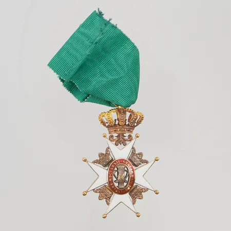 Medalj Vasaorden 40x60mm 18K 14,2g.