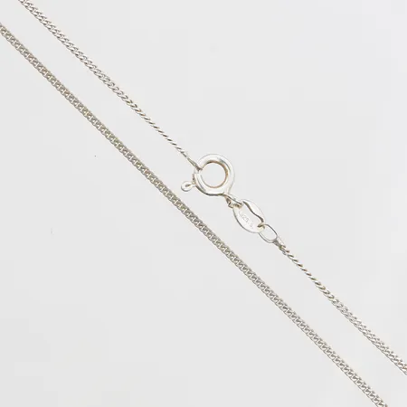 Kedja Pansar längd 40,5cm, bredd 1mm, silver 925/1000 Vikt: 1,8 g