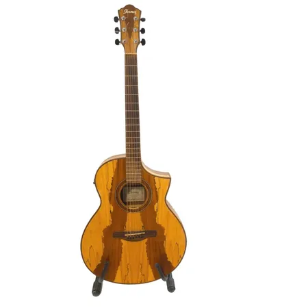 Gitarr Ibanez AEW16LTD, elektroakustisk, limited edition, lönn/valnöt, dubbla utgångar med både vanlig gitarrsladd (1/4") och XLR-kontakt, serienummer S160300577, fint skick, skickas ej - endast avhämtning på kontoret i Kristianstad Vikt: 0 g Specialfrakt, kontakta pantbankskontoret för mer information.