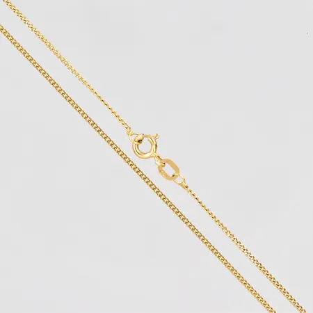 Kedja Pansar längd 37cm bredd 1,1mm 18K Vikt: 2,2 g