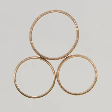 Ringar graverade 18K 7,2g.