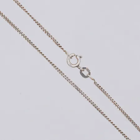 Kedja Pansar längd 42,5cm bredd 1,3mm, silver 925/1000 Vikt: 2,3 g