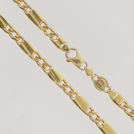 Kedja 61cm bredd: 5,7mm 18K 68,6g Vikt: 68,6 g