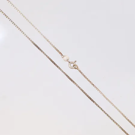 Kedja Venezia längd 45,5cm, bredd 1,3mm, 925/1000 silver Vikt: 3,4 g