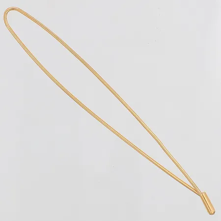 Brosch / nål längd 91mm, 18K Vikt: 2,8 g