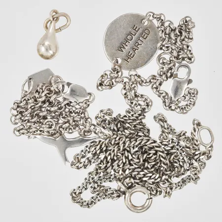 Diverse silver defekt/trasigt 925/1000 silver  Vikt: 8,5 g