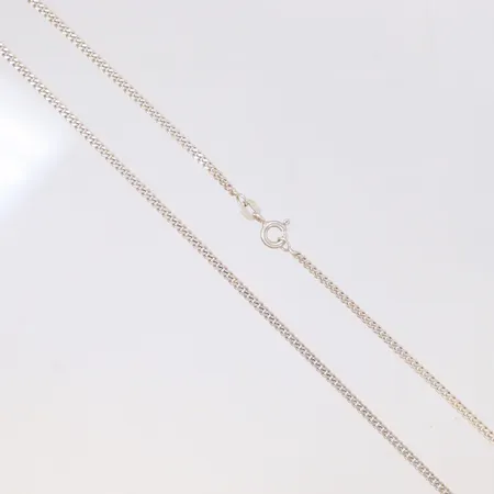 Kedja Pansar Guldfynd, längd 40cm, bredd 2,1mm, 925/1000 silver Vikt: 4,6 g