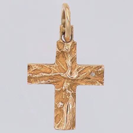 Hänge kors Lapponia Björn Weckström längd 16mm bredd 10mm, 14K Vikt: 0,8 g