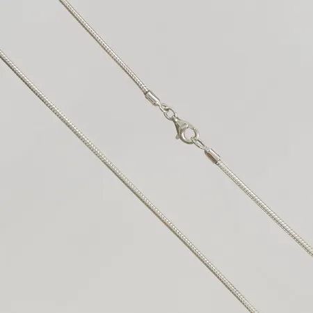Kedja ormlänk 42,5cm 925/1000 Silver 12,3g.