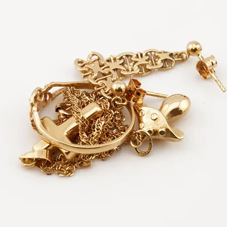 Diverse guld, 18k Vikt: 6,7 g