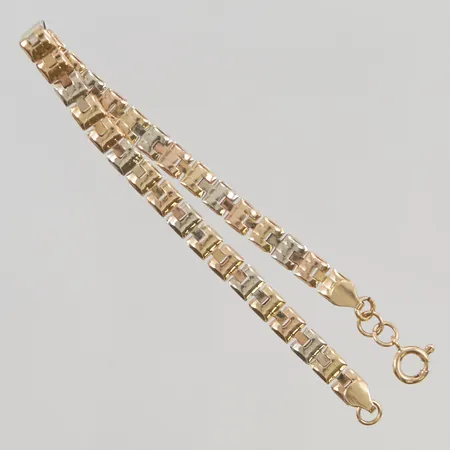 Armband GFAB 18cm bredd 5,3mm 18K 6,6g.