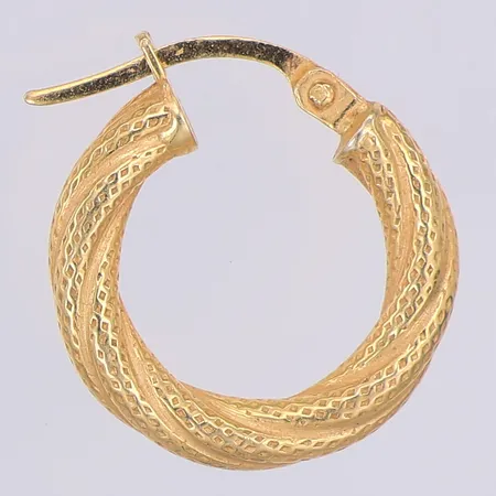 Udda örhänge Creol Ø16mm, 14K Vikt: 0,9 g