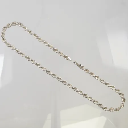 Kedja Cordell 61,5cm bredd: 9,4mm 925/1000 Silver 73,9g.