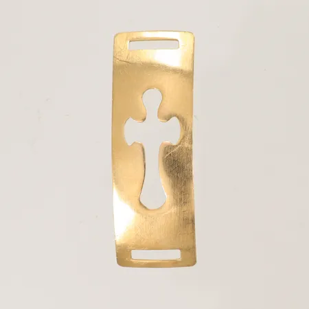 Gulddel 35x11mm, 18K 1,8g 