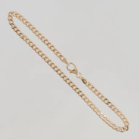 Armband 18cm, ihålig pansar bredd:2,9mm 18K 2,2g.