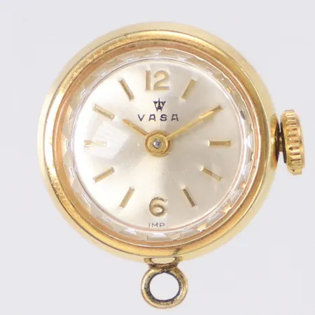 Hängur Vara, Ø16mm, serienr, 46583, gulddoublé Vikt: 0 g