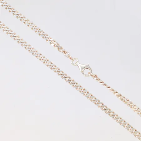 Kedja Pansar längd 50cm, bredd 4,2mm, GHA, silver 925/1000  Vikt: 22,2 g