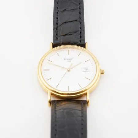 Herrur Tissot 1853, 18k, 34mm, quartz.