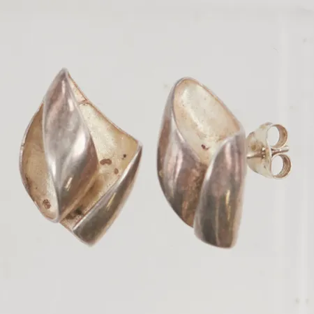 Ett par örhängen 21mm 925/1000 Silver 6,6g.