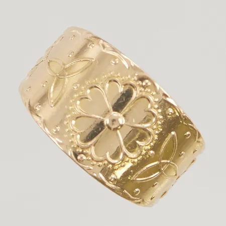 Ring Upplandsringen stl20,5 bredd:4,7-13,5mm 18K 5,1g.