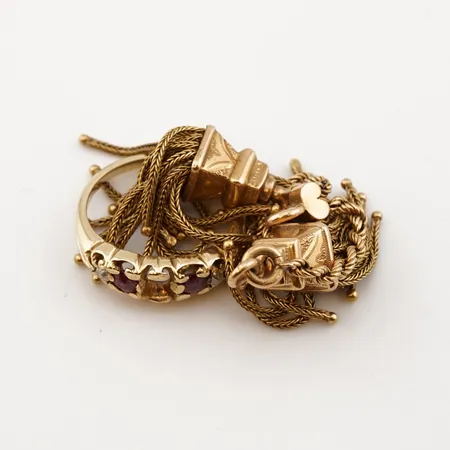 Diverse guld, 18k Vikt: 13 g