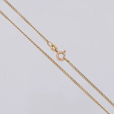 Kedja Pansar längd 42,5cm bredd 1,5mm, 14K Vikt: 3,3 g