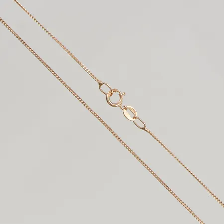 Kedja 41,5cm bredd 0,5mm 18K 1,2g.