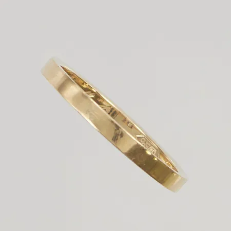 Ring, graverad stl17¾ 14K, 2,3g.