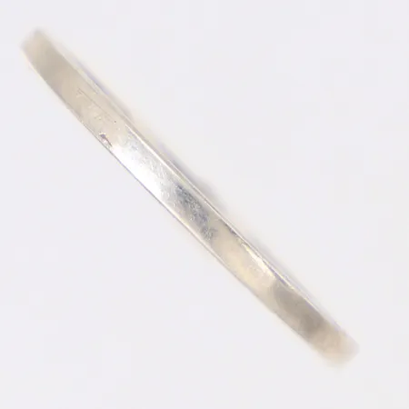 Ring slät, stl:18¼, bredd 1,6mm, Otto Holms Efterträdare Lund år 1969, 925/1000 silver Vikt: 0,9 g