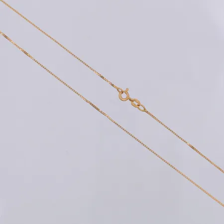 Kedja Venezia längd 46,5cm bredd 1mm Balestra, lagningar, 18K Vikt: 2,8 g