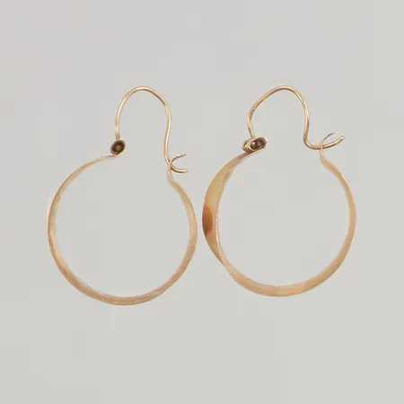 Örhängen 17mm 18K 1,8g.