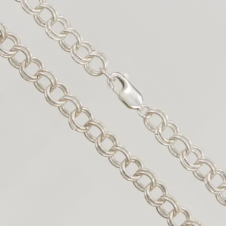 Collier 39,5cm 925/1000 Silver 24,8g.