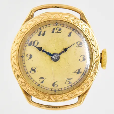 Damur Ø 21mm graverad boett defekt krona fungerar ej 14K