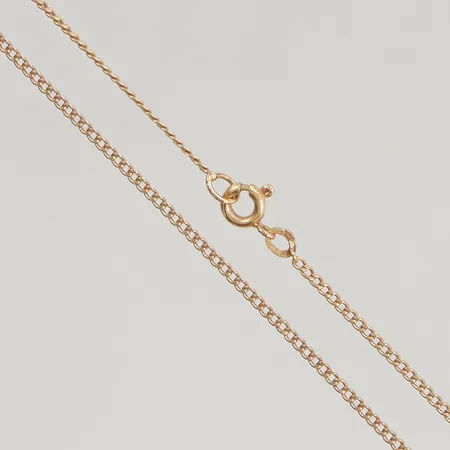 Kedja, Pansar 44cm bredd: 1,5mm 18K 3,6g.