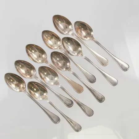 Kaffeskedar 10st Svensk 11,5cm 150,1g.