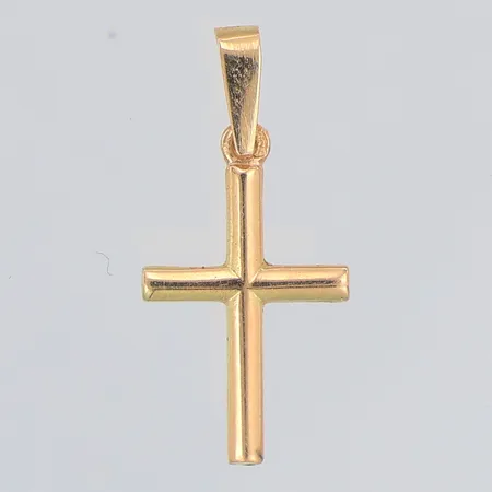 Hänge kors 21mm, MJH, 14K Vikt: 0,5 g