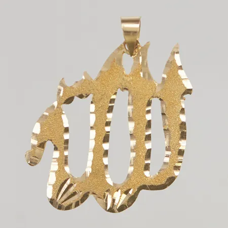 Hänge 18K 30x35mm 18K 5,2g.