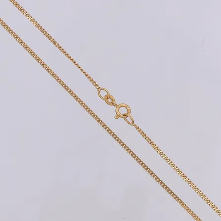 Kedja Pansar längd 50cm bredd 1,7mm Balestra, 18K Vikt: 6 g