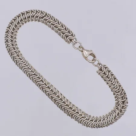 Armband Kejsarlänk längd 19,5cm bredd 6,5mm, silver 925/1000 Vikt: 25,4 g
