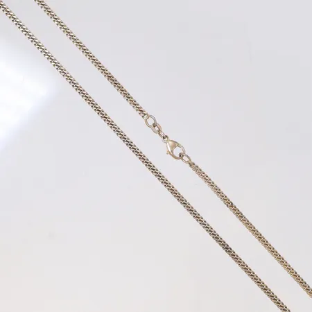 Kedja Pansar längd 59,5cm, bredd 2,7mm, 925/1000 silver Vikt: 12,5 g