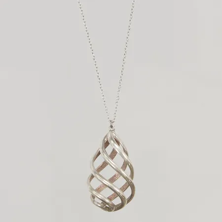 Collier Tiffany & Co Paloma Picasso "Venezia Luce" 44cm, etui, servicepåse, 925/1000 Silver 4,1g.