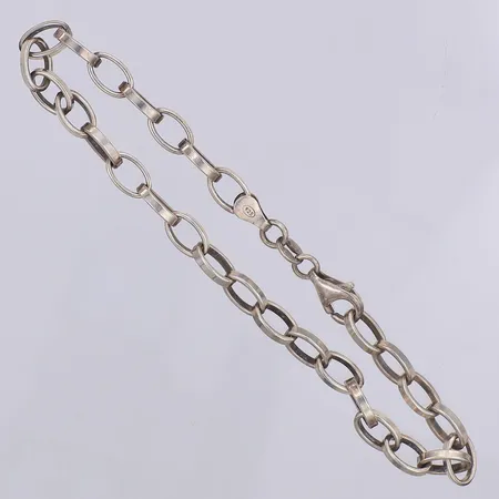 Armband Ankar längd 21,5cm bredd 5,5mm Guldfynd, silver 925/1000 Vikt: 8,7 g