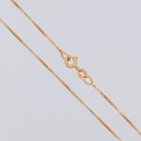 Kedja Venezia längd 45,5cm bredd 0,8mm Guldfynd, 18K Vikt: 2,6 g