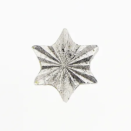 Udda örhänge Ø6mm, stjärna, silver 925/1000 Vikt: 0,4 g