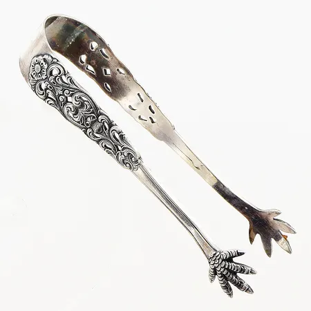 Sockertång 9cm, svensk importstämpel, silver 830/1000. Vikt: 17,4 g