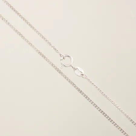 Kedja Pansar GHA längd 38cm bredd 2mm silver 925/1000 Vikt: 2,5 g
